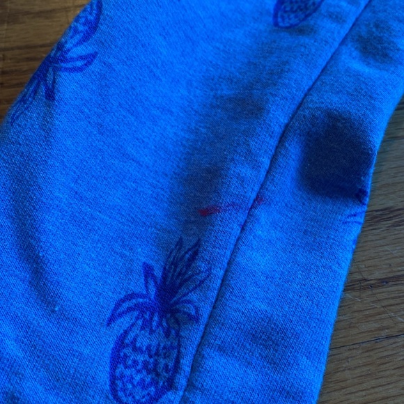 Lilly Pulitzer Bennet Blue Pineapple Burnout Dress Size XS - Picture 3 of 7